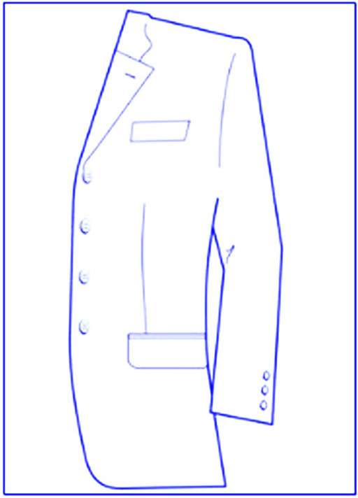 Blue Wedding Suits Made to Measure Suit For Groomsmen