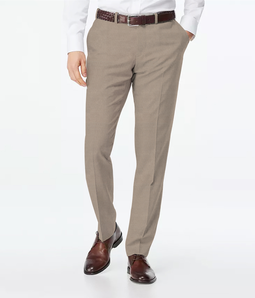 Tailor Made Beige Pants Trousers Made to Order | Starting At 45$