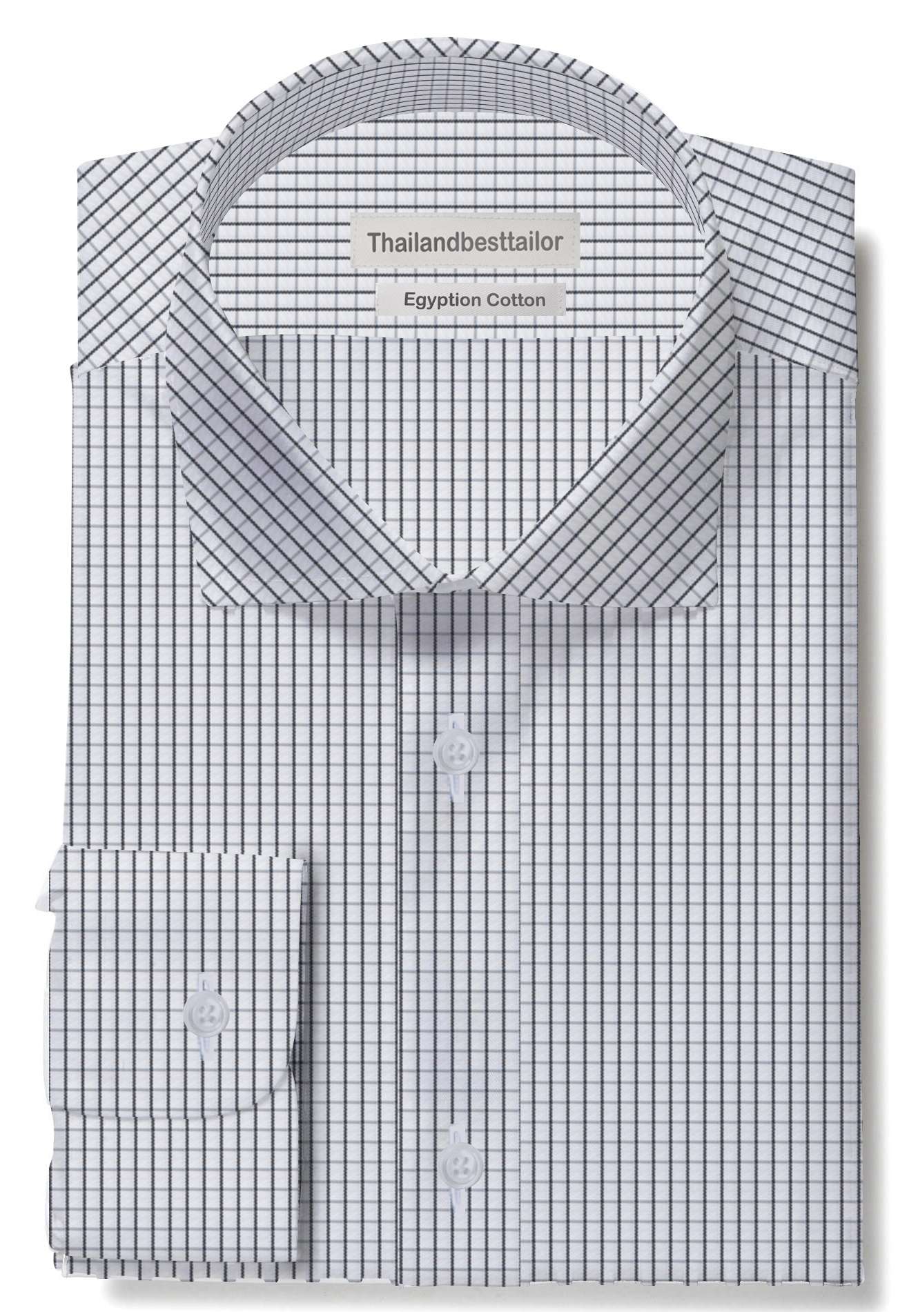 weg elke keer Gronden Long Sleeve Formal Check Shirts 100% Cotton Custom Made Shirt Online